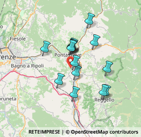 Mappa Via di Sarnese, 50067 Rignano sull'Arno FI, Italia (5.56867)