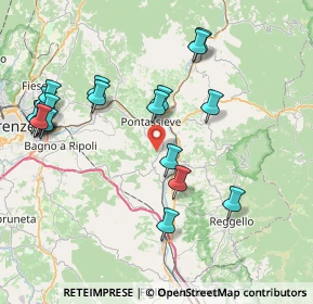 Mappa Via di Sarnese, 50067 Rignano sull'Arno FI, Italia (9.228)