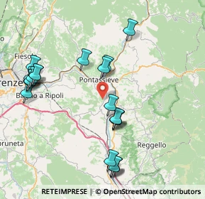 Mappa Via di Sarnese, 50067 Rignano sull'Arno FI, Italia (9.074)