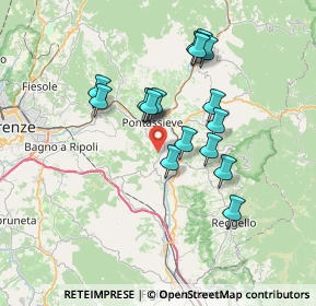 Mappa Via di Sarnese, 50067 Rignano sull'Arno FI, Italia (6.18765)