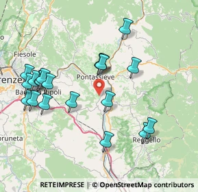 Mappa Via di Sarnese, 50067 Rignano sull'Arno FI, Italia (8.5235)