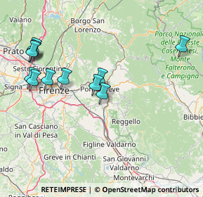 Mappa Via di Sarnese, 50067 Rignano sull'Arno FI, Italia (17.8025)