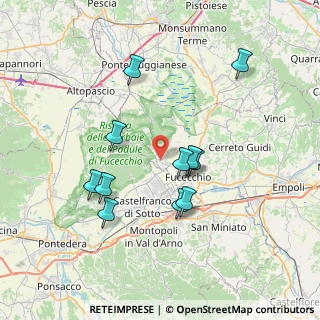 Mappa Via Ramoni, 50054 Fucecchio FI, Italia (7.08091)