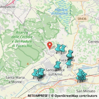 Mappa Via Ramoni, 50054 Fucecchio FI, Italia (5.32789)