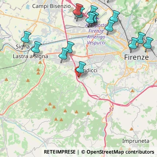 Mappa Via del Ponte di Formicola, 50018 Scandicci FI, Italia (6.01722)