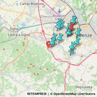 Mappa Via del Ponte di Formicola, 50018 Scandicci FI, Italia (4.01444)