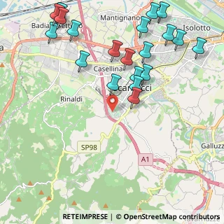 Mappa Via del Ponte di Formicola, 50018 Scandicci FI, Italia (2.6675)
