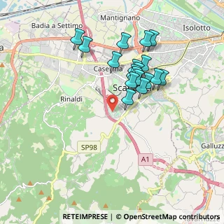 Mappa Via del Ponte di Formicola, 50018 Scandicci FI, Italia (1.68889)