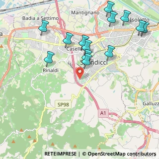 Mappa Via del Ponte di Formicola, 50018 Scandicci FI, Italia (2.49538)