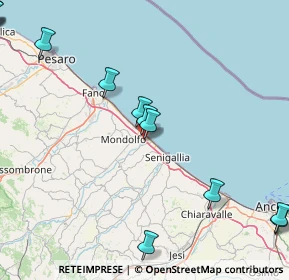 Mappa Via Sterpettine, 61037 Mondolfo PU, Italia (25.75769)