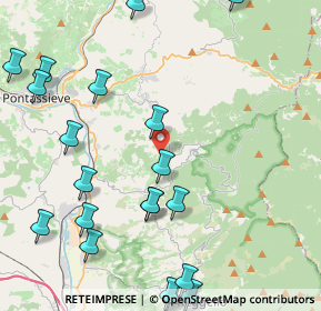 Mappa Localita' Pagiano, 50060 Pelago FI, Italia (5.6775)