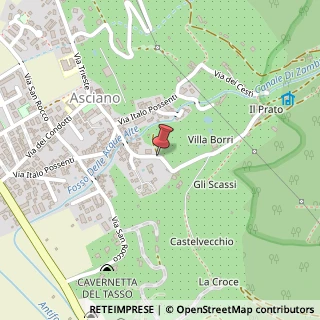 Mappa Via San Piero in Mercato, 455, 56017 San Giuliano Terme, Pisa (Toscana)