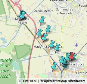 Mappa Via Renata Giambene, 56017 San Giuliano Terme PI, Italia (2.3295)