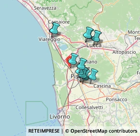 Mappa Via Renata Giambene, 56017 San Giuliano Terme PI, Italia (10.53923)