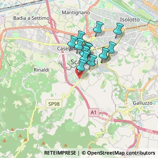 Mappa Piazza, 50018 Scandicci FI, Italia (1.43667)