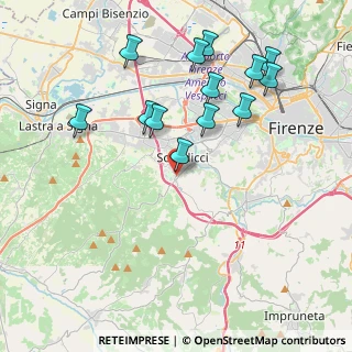 Mappa Piazza, 50018 Scandicci FI, Italia (4.25538)
