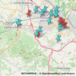 Mappa Piazza, 50018 Scandicci FI, Italia (5.04737)