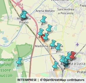 Mappa SS 1, 56017 San Giuliano Terme PI, Italia (2.3675)