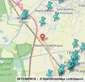 Mappa SS 1, 56017 San Giuliano Terme PI, Italia (3.314)