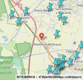 Mappa SS 1, 56017 San Giuliano Terme PI, Italia (3.165)