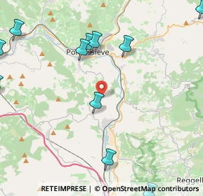 Mappa Via Boncioli, 50067 Rignano sull'Arno FI, Italia (6.25333)