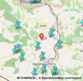 Mappa Via Boncioli, 50067 Rignano sull'Arno FI, Italia (3.0915)