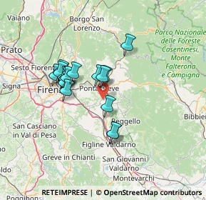 Mappa Via Boncioli, 50067 Rignano sull'Arno FI, Italia (11.46824)