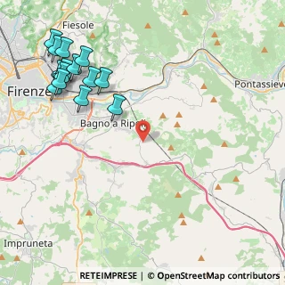 Mappa Via del Bigallo e Apparita, 50012 Firenze FI, Italia (5.71429)