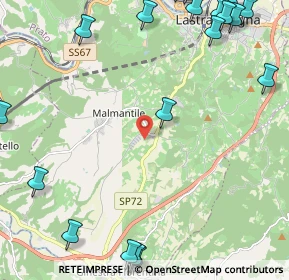 Mappa Viale 8 Marzo, 50055 Lastra a Signa FI, Italia (3.5035)