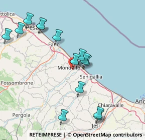 Mappa Via Ildebrando Goiran, 61037 Mondolfo PU, Italia (17.58714)