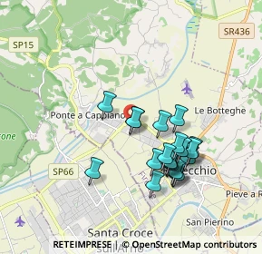 Mappa Via Verrazzano, 50054 Fucecchio FI, Italia (1.677)
