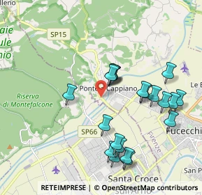 Mappa Via della Palagina, 50054 Fucecchio FI, Italia (2.02)