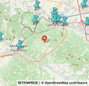 Mappa Via dei Giaggioli, 50055 Lastra a Signa FI, Italia (7.061)