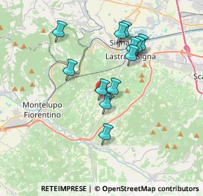 Mappa Via dei Giaggioli, 50055 Lastra a Signa FI, Italia (3.2675)