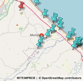 Mappa Viale dell'Industria, 61037 Mondolfo PU, Italia (4.711)