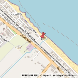 Mappa Strada Sesta, 66, 60019 Senigallia, Ancona (Marche)