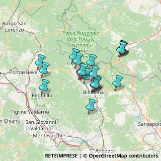 Mappa Via Falterona, 52014 Poppi AR, Italia (11.171)