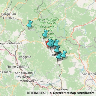 Mappa Via Falterona, 52014 Poppi AR, Italia (8.00231)