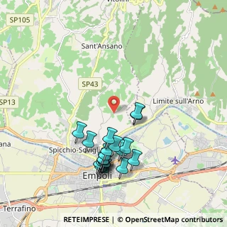 Mappa Via Piccaratico, 50059 Vinci FI, Italia (2.0465)