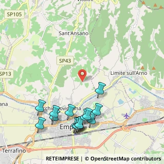 Mappa Via Piccaratico, 50059 Vinci FI, Italia (2.59133)
