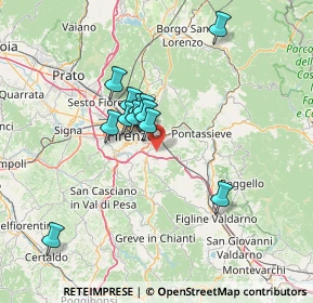Mappa 50012 Bagno a Ripoli FI, Italia (11.76583)