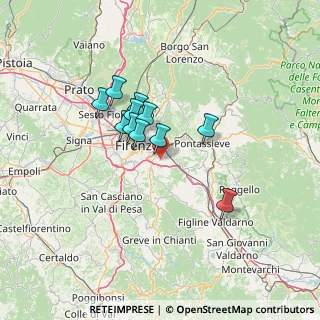 Mappa 50012 Bagno a Ripoli FI, Italia (10.31909)