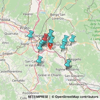 Mappa 50012 Bagno a Ripoli FI, Italia (10.30071)