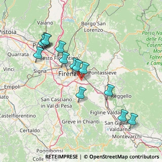 Mappa 50012 Bagno a Ripoli FI, Italia (15.83071)