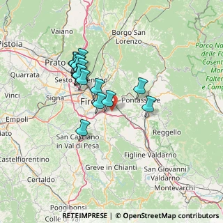 Mappa 50012 Bagno a Ripoli FI, Italia (12.49)
