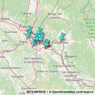 Mappa 50012 Bagno a Ripoli FI, Italia (9.38273)