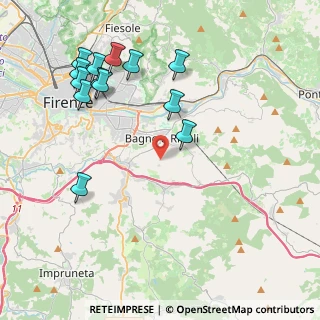 Mappa 50012 Bagno a Ripoli FI, Italia (4.77)