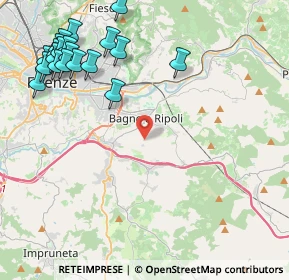 Mappa 50012 Bagno a Ripoli FI, Italia (5.695)
