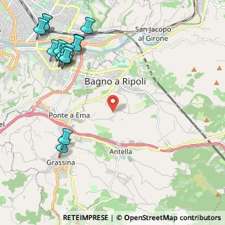 Mappa 50012 Bagno a Ripoli FI, Italia (3.02867)