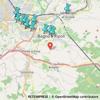 Mappa 50012 Bagno a Ripoli FI, Italia (2.85846)